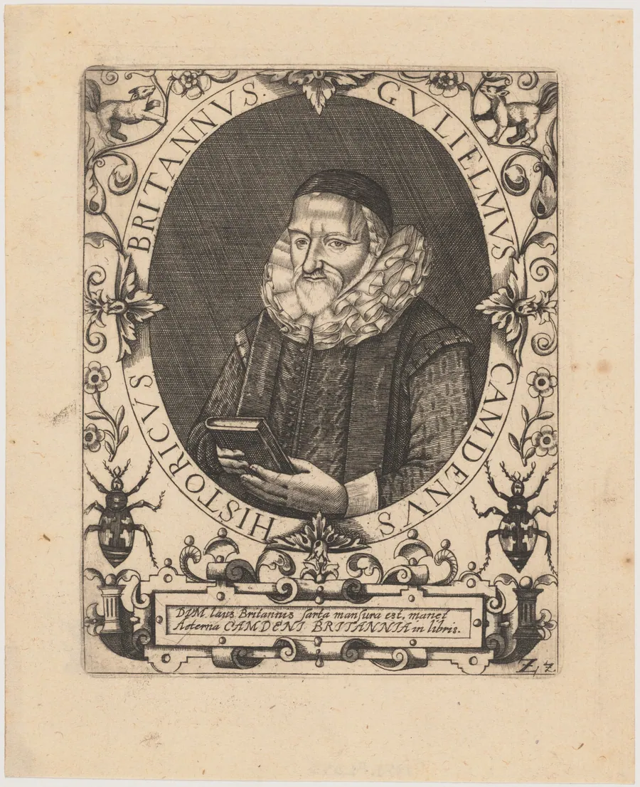 William Camden, Herald, Antiquary and Historian by Unknown 19th Century