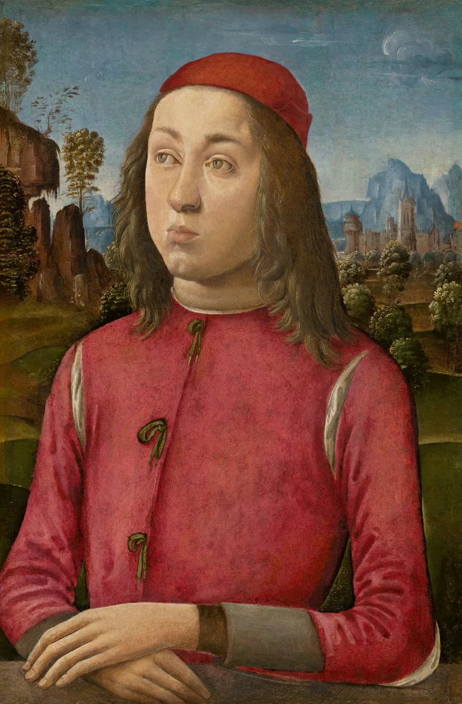 Portrait of a Youth by Agnolo di Domenico del Mazziere