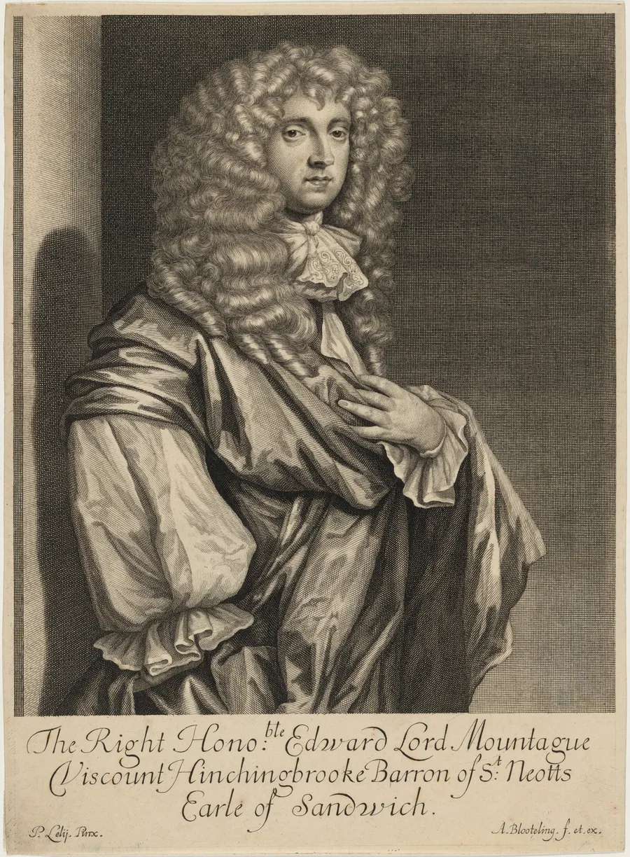 Edward Montagu, Second Earl of Sandwich by Abraham Blooteling