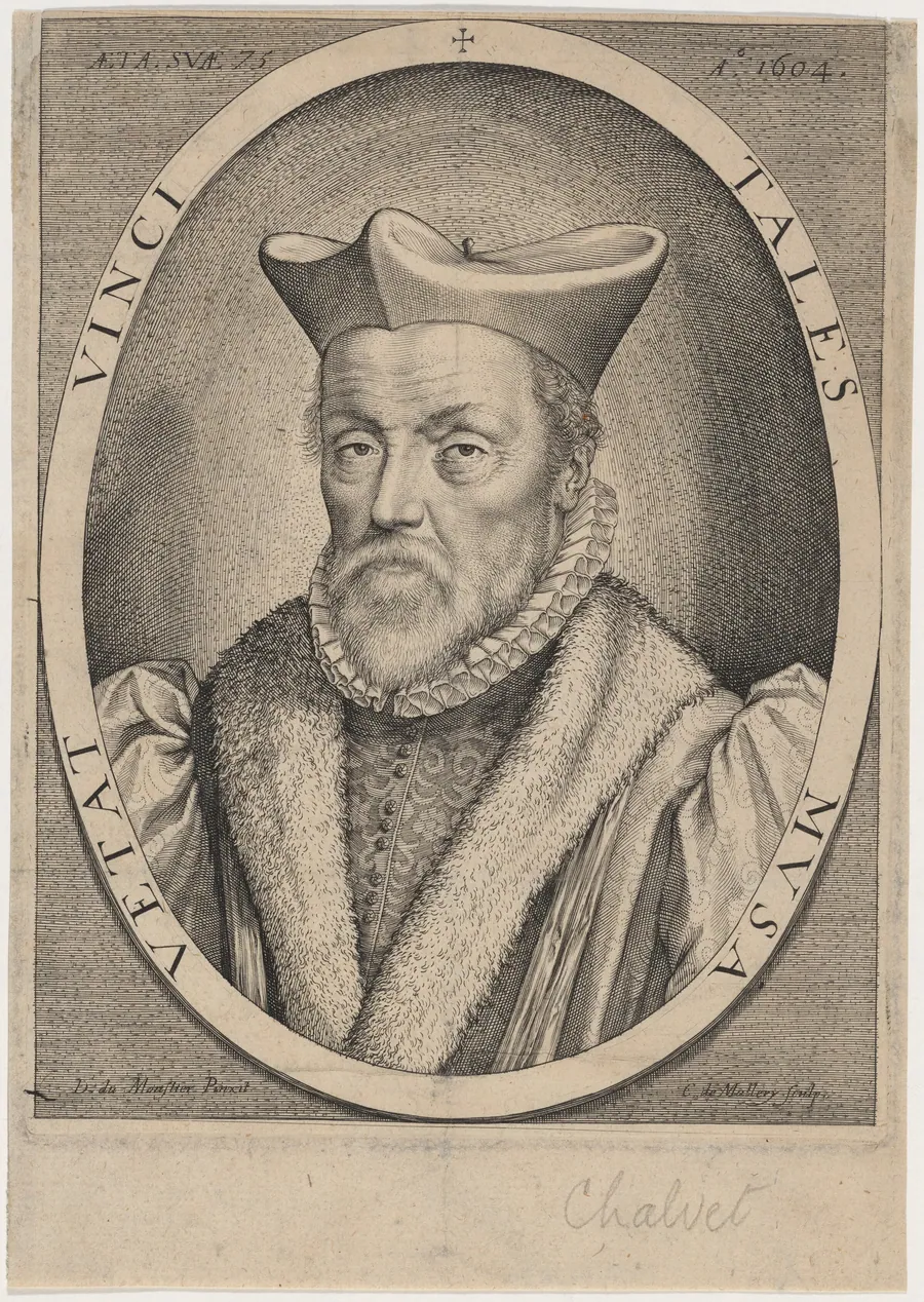M. de Chalvel by Karel van Mallery