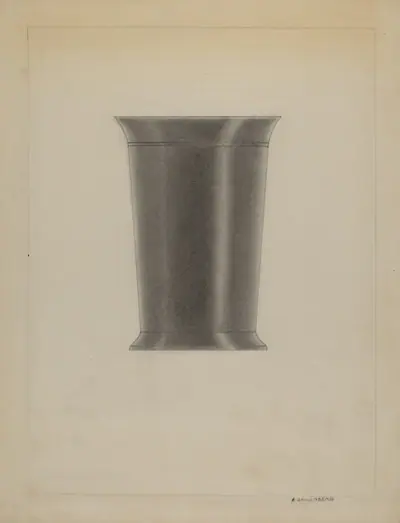 Pewter Beaker