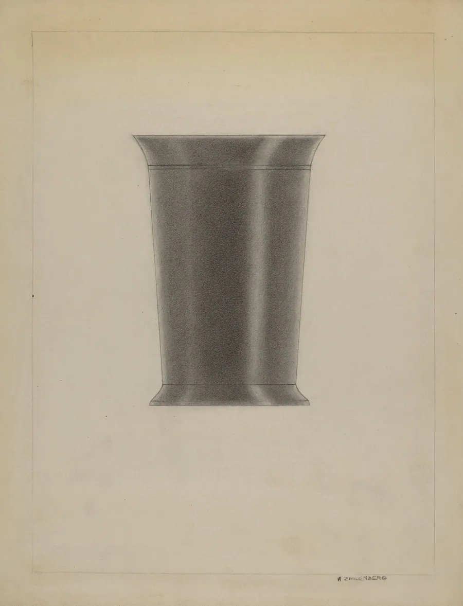 Pewter Beaker by Arthur Zaidenberg