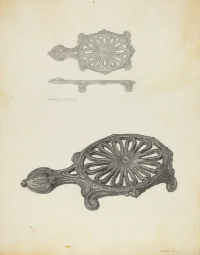 Flat Iron Holder