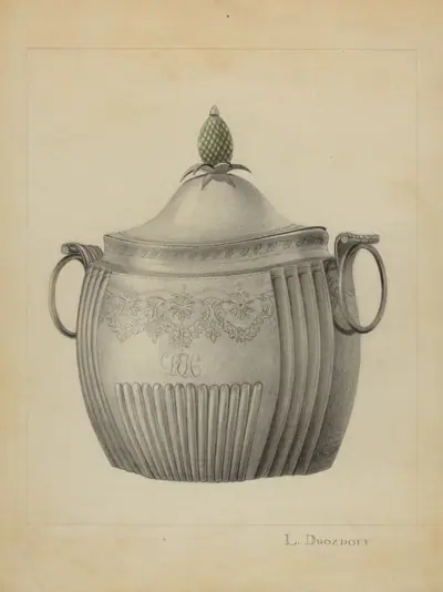 Silver Sugar Bowl