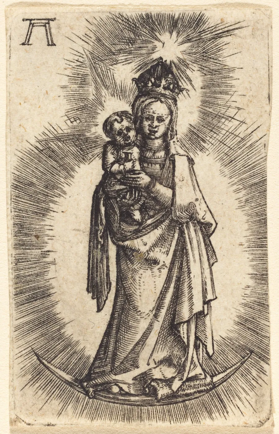 The Virgin on the Crescent by Albrecht Altdorfer