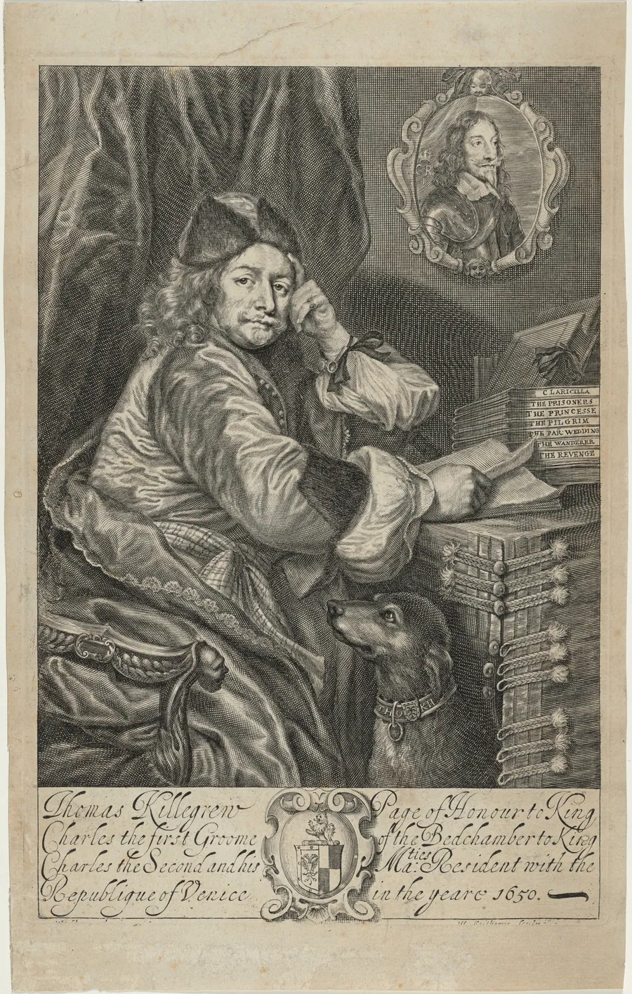 Thomas Killigrew by William Faithorne
