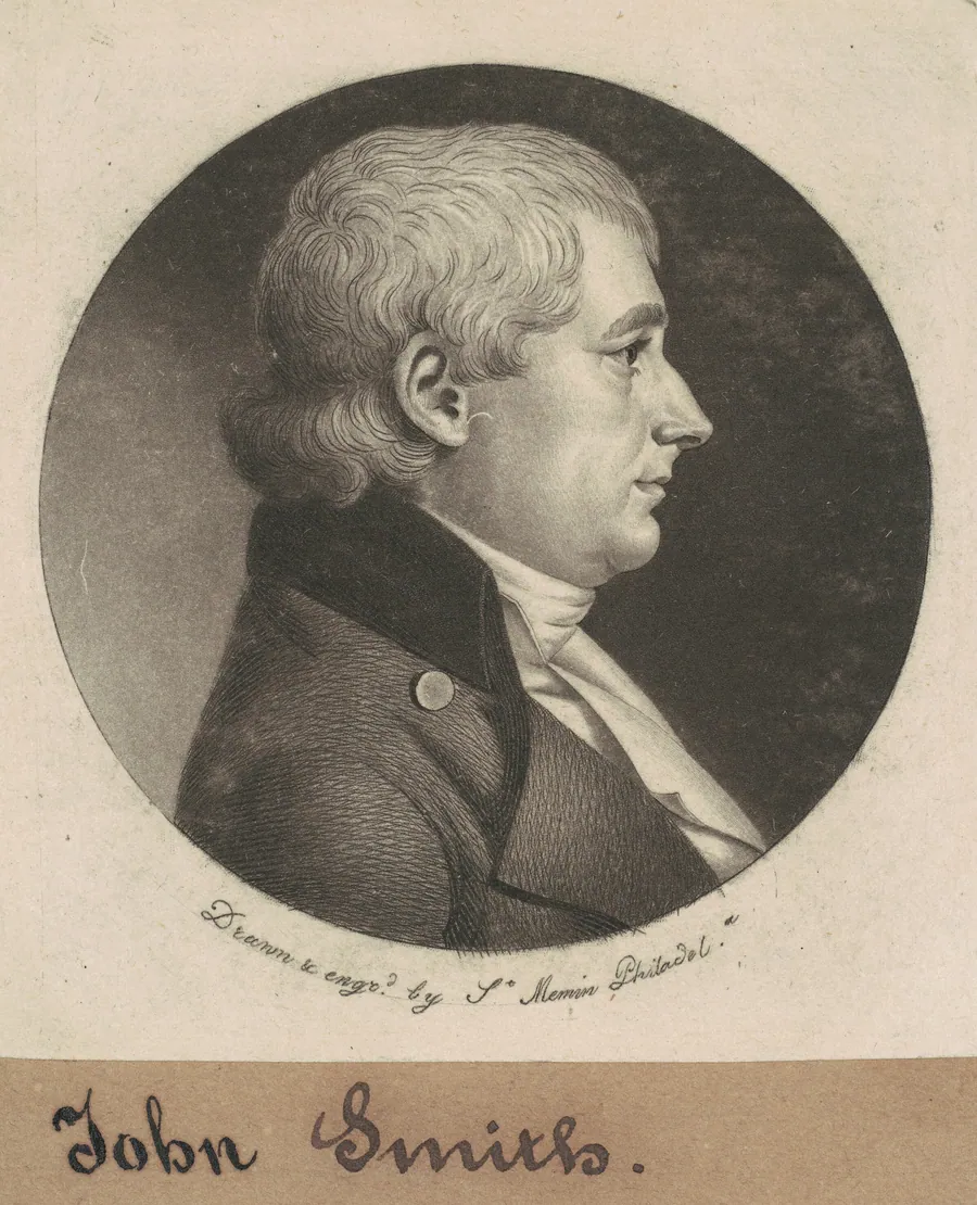 John Smith by Charles B. J. Févret de Saint-Mémin