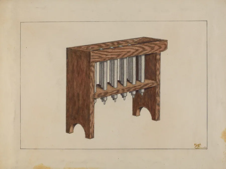 Candle Mold by Hugh Clarke