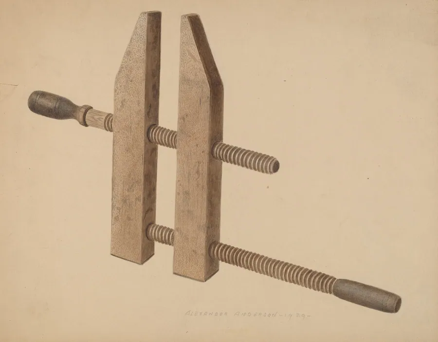 Carpenter's Clamp by Alexander Anderson