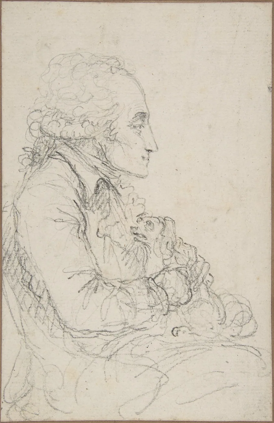Georges-Auguste Couthon at the National Convention in 1793 by baron Dominique Vivant Denon