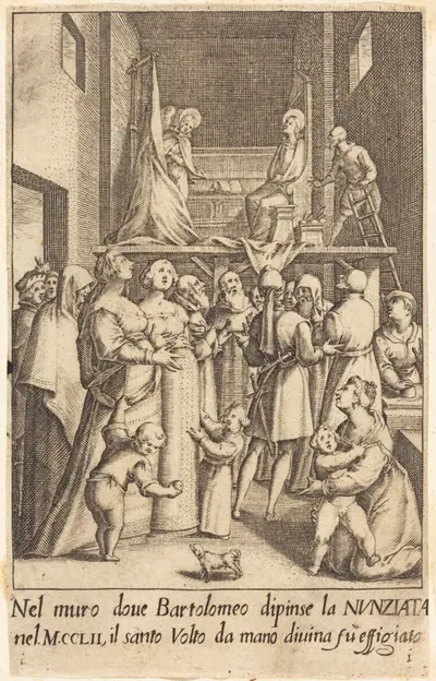 Painting of the Annunciation