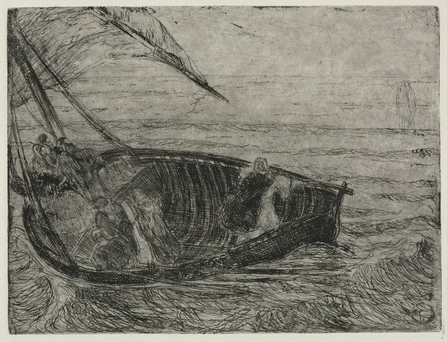 Christ Walking on the Waters by Henry Ossawa Tanner