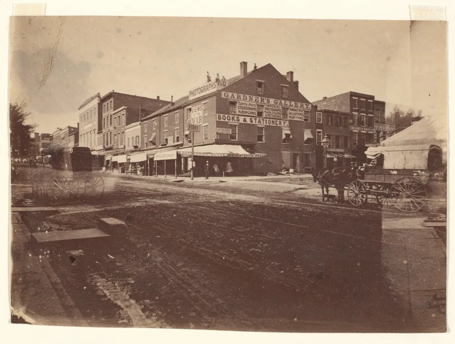 Gardner's Gallery, 7th and D Streets, Washington, D.C. by Alexander Gardner