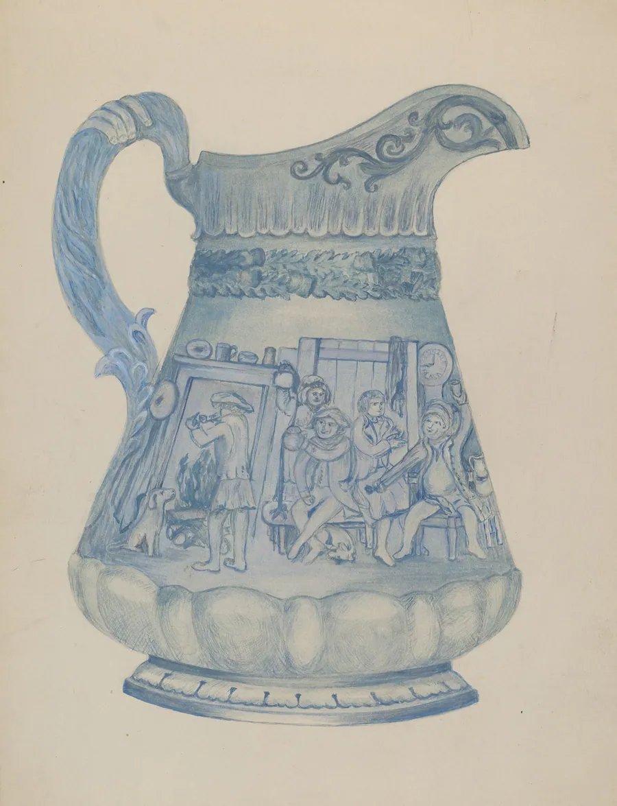 Beer Pitcher by Florence Stevenson