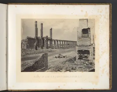 Ruins of the R.R. Depot, Charleston, South Carolina