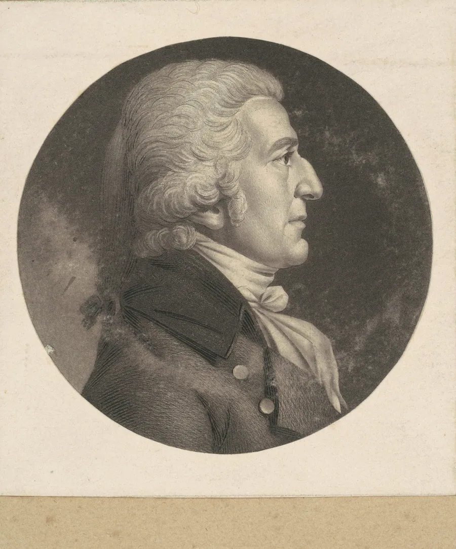 William Barton by Charles B. J. Févret de Saint-Mémin