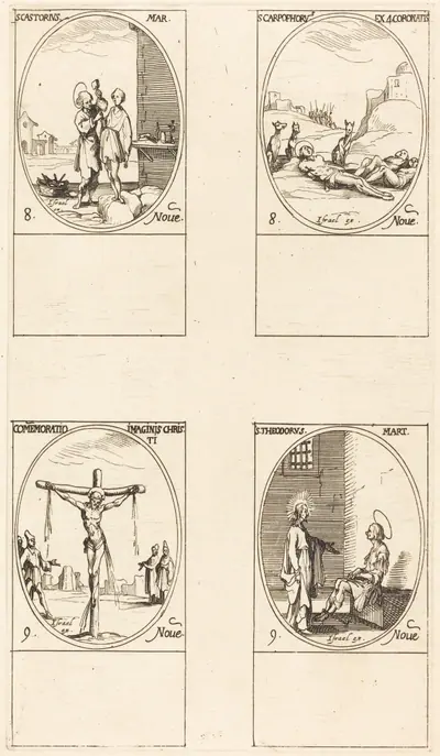 St. Castorius; St. Carpophorus & The Four Crowned Martyrs; Commemoration of the Image of Christ; St. Theodore