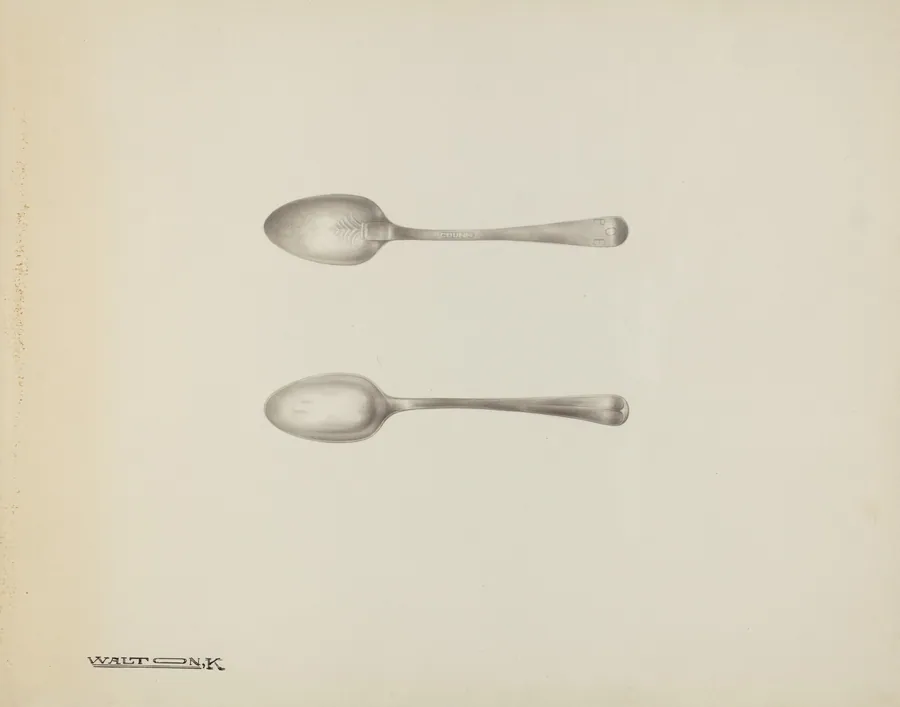 Silver Teaspoon by Kalamian Walton