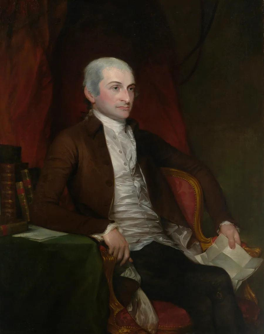 John Jay by Gilbert Stuart, 3 Dec 1755 - 9 Jul 1828