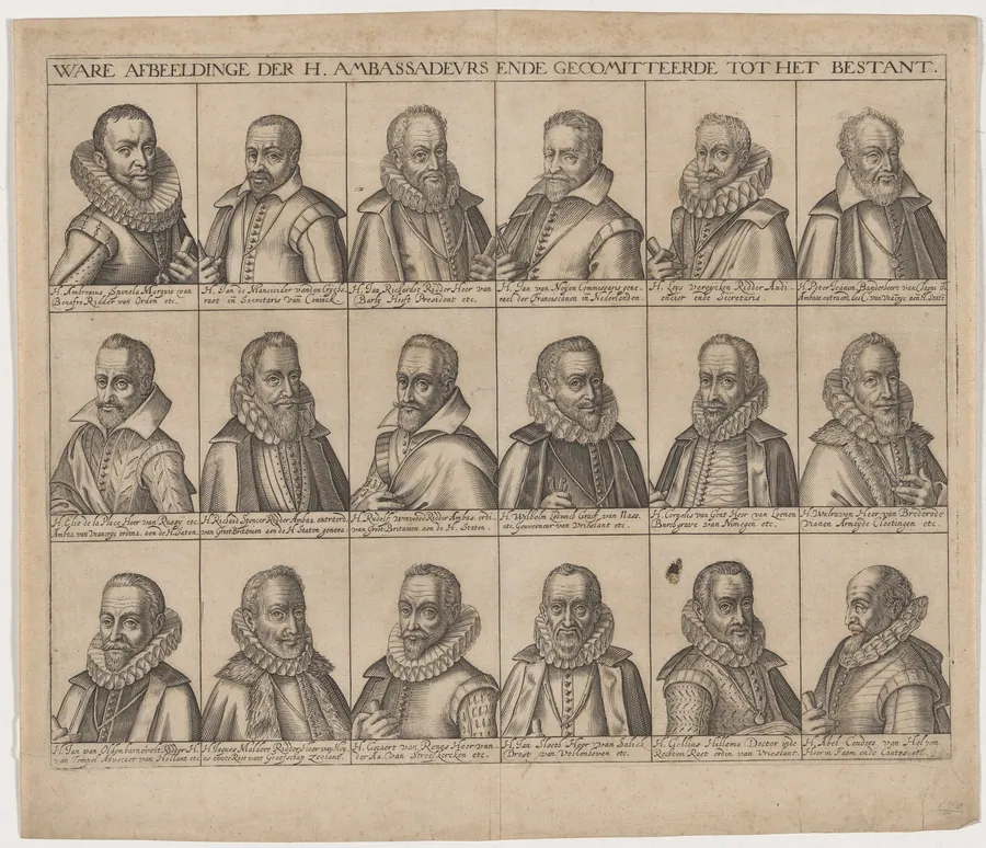Dutch Ambassadors by Unknown 19th Century
