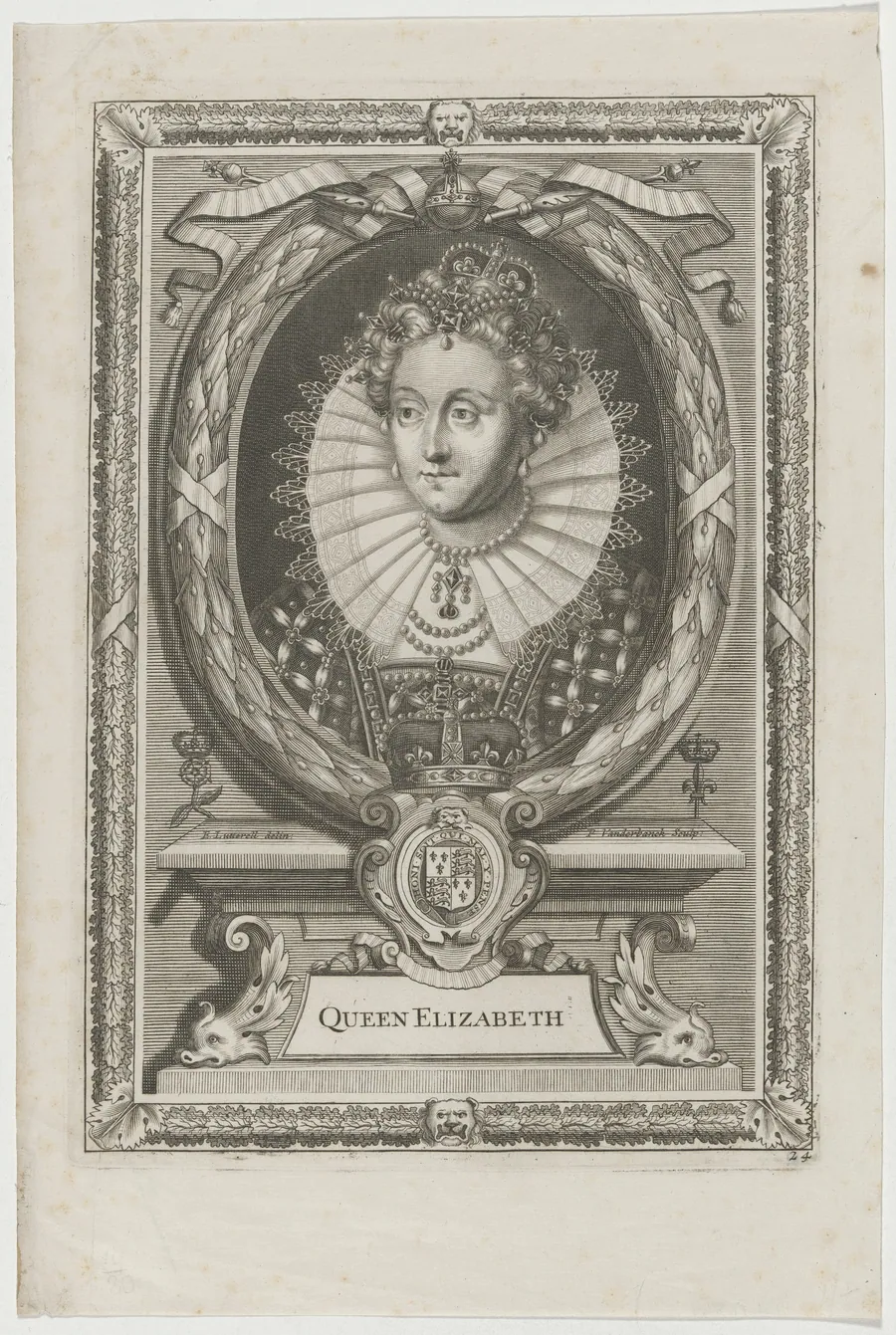 Queen Elizabeth by Pieter van der Banck