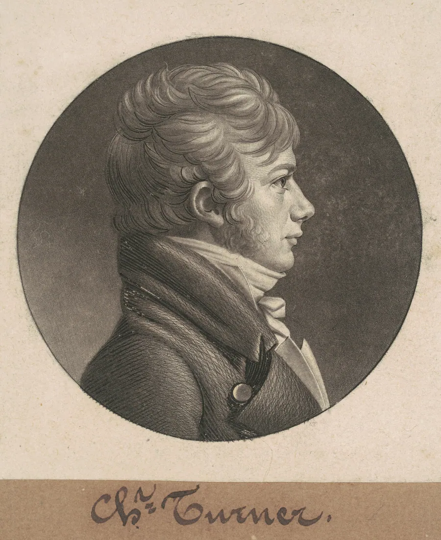 Charles Turner by Charles B. J. Févret de Saint-Mémin