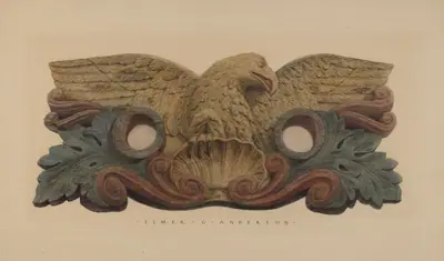 Hoseholder with Fire Company Insignia