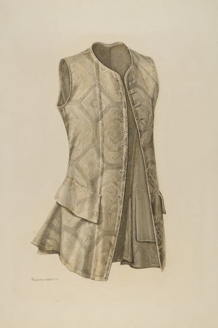 Man's Waistcoat by Ruggiero Pierotti