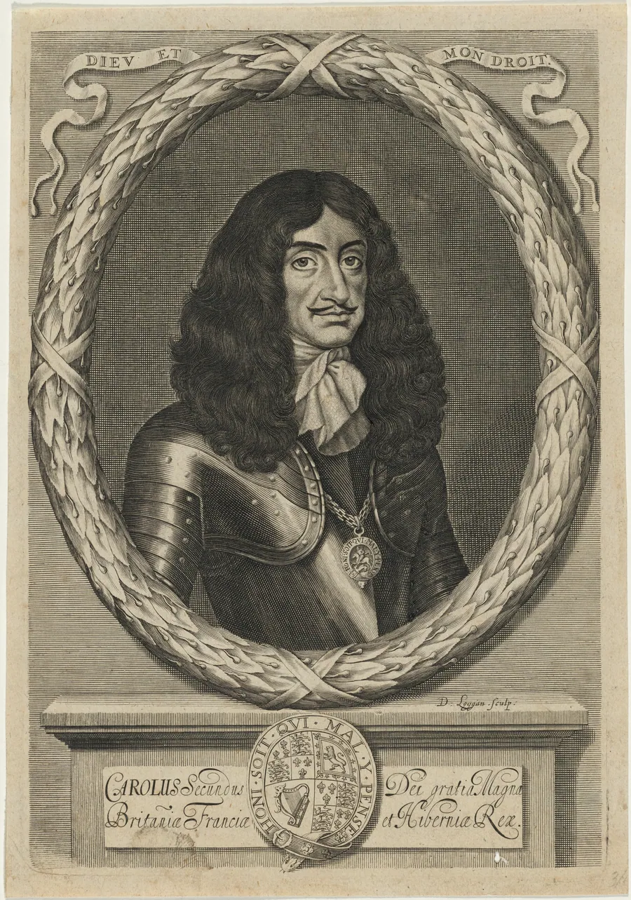 Charles II by David Loggan