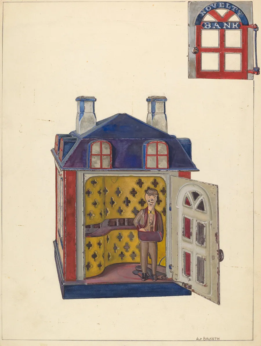Novelty Bank by Alf Bruseth