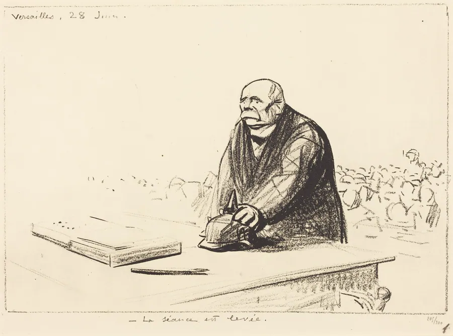 Versailles, 28 Juin by Jean-Louis Forain