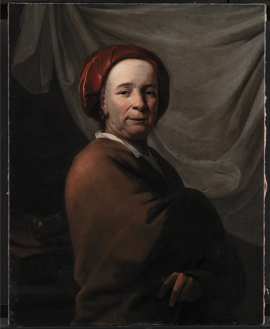 Den tyske maler Michael Gehrmann (?) / Den svenske maler Carl Gustaf Pilo (?) by Jens Juel