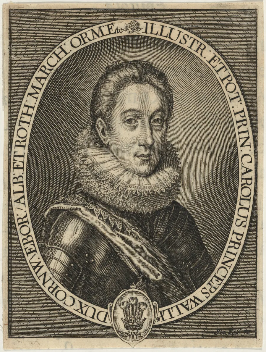 Charles I, King of England, as Prince of Wales by Simon van de Passe