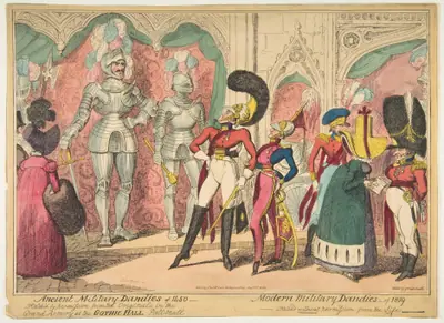 Ancient Military Dandies of 1450 – Modern Military Dandies of 1819