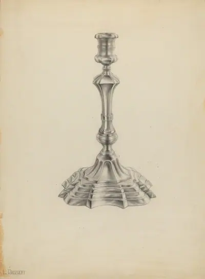 Silver Candlestick