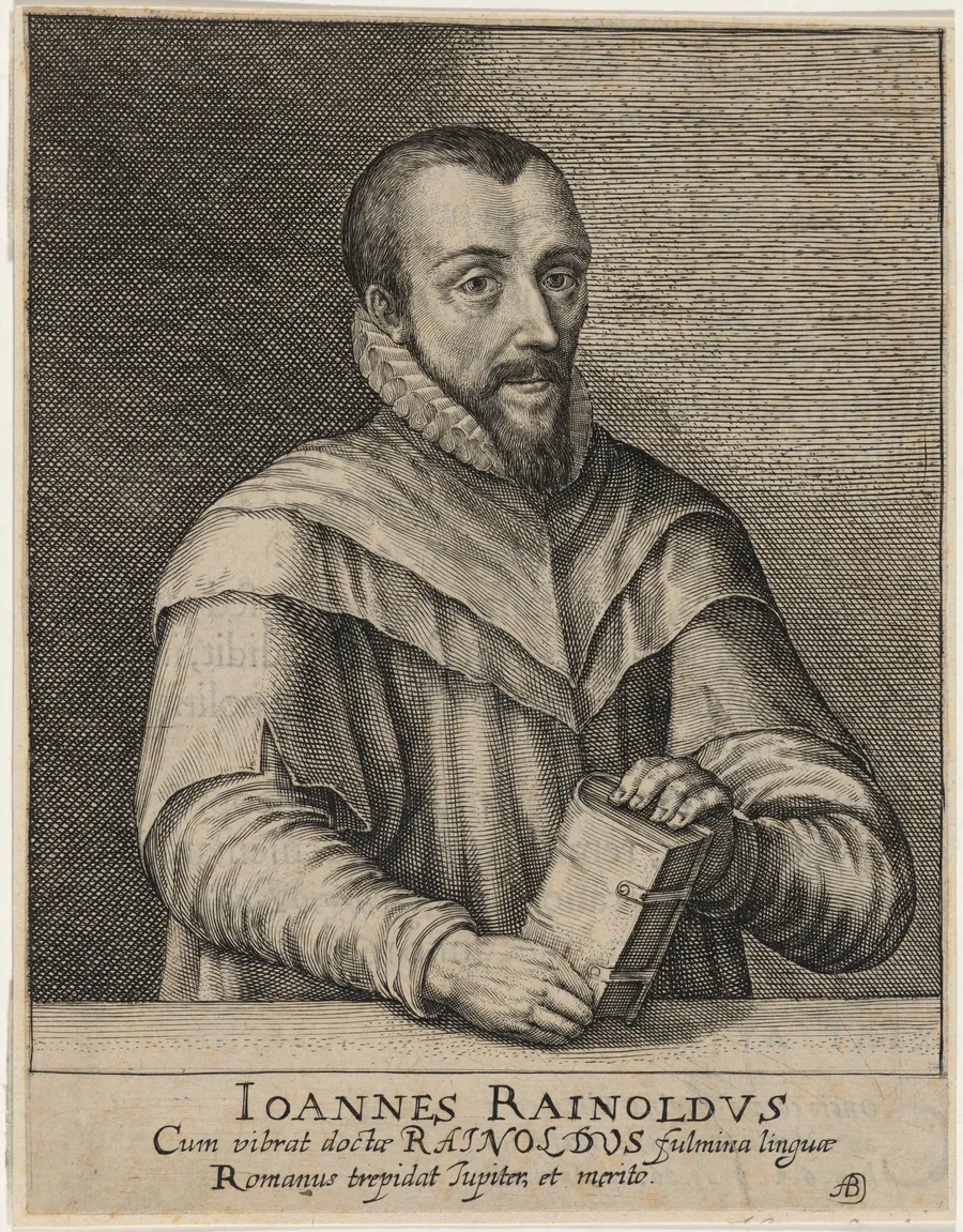 John Rainolds, President of Corpus College Osford, and Dean of Lincoln by Magdalena van de Passe