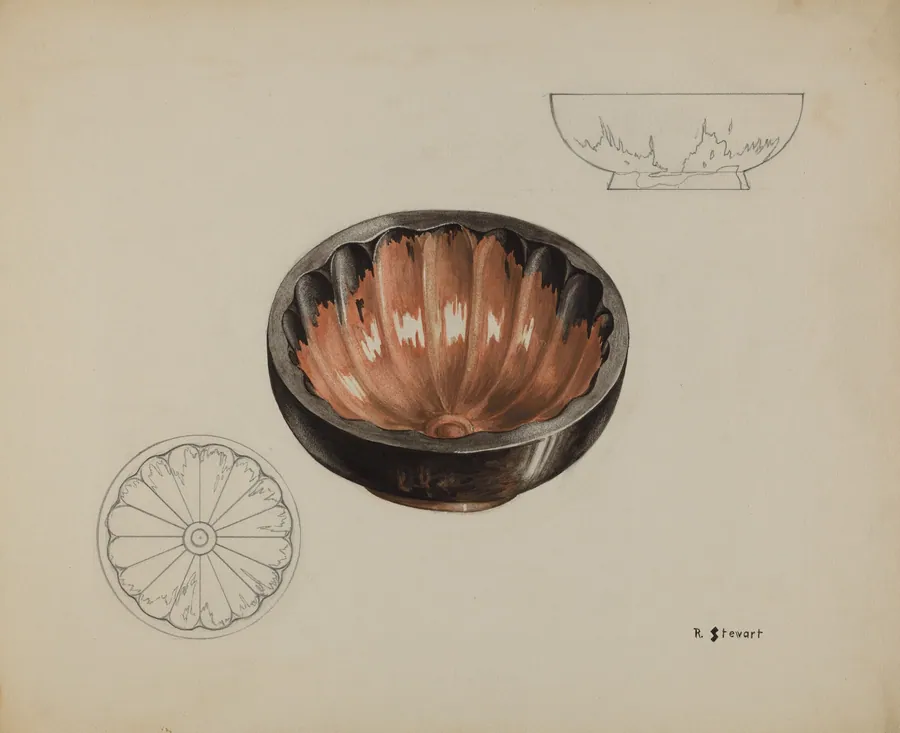 Pa. German Gelatin Mold by Robert Stewart