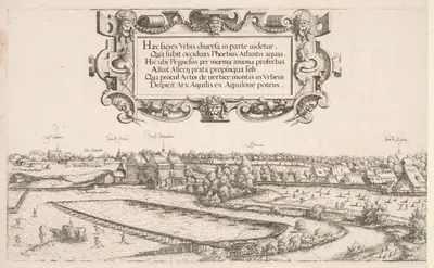 Panoramic View of Nuremberg: Left Portion