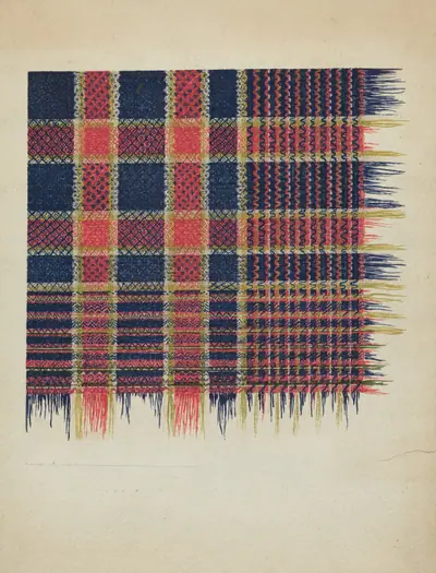 Handwoven Coverlet