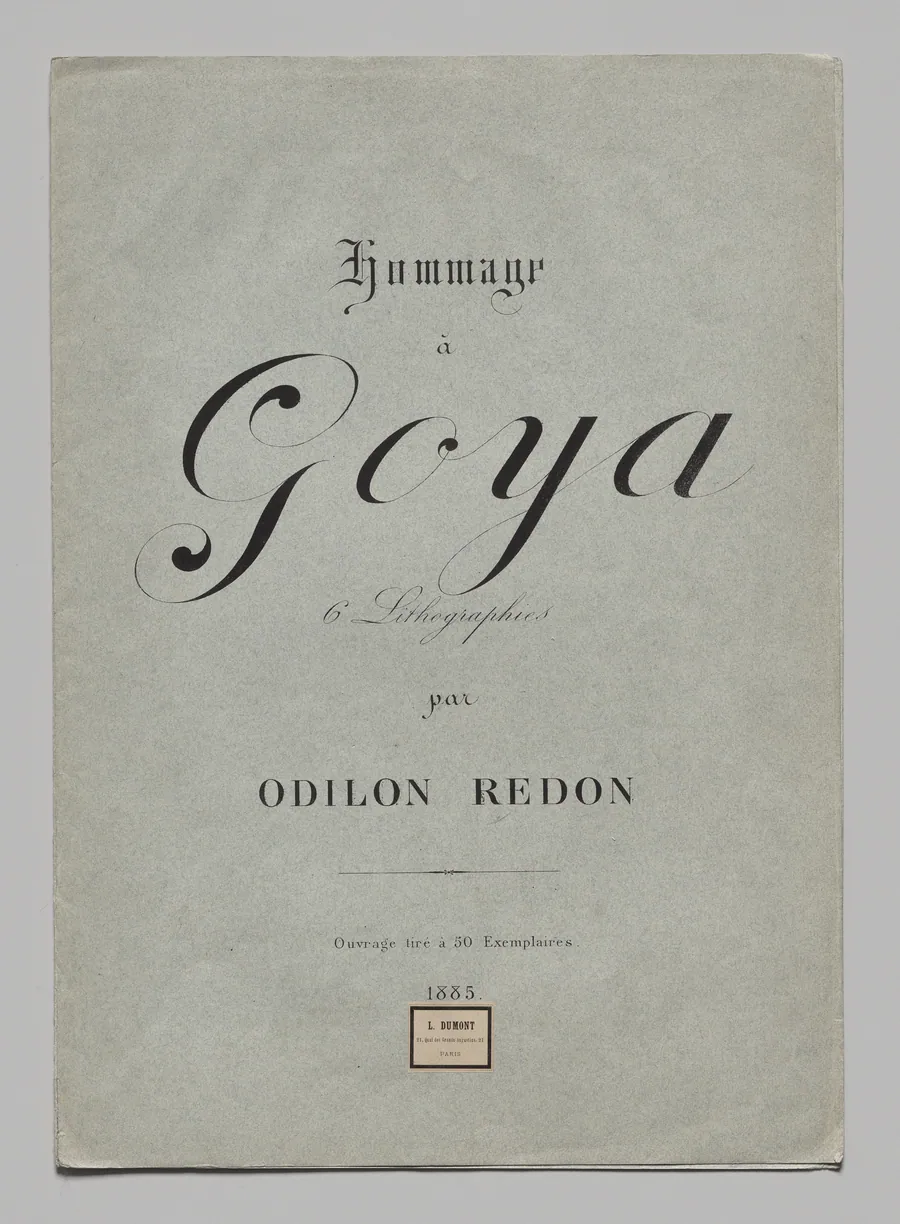 Cover by Odilon Redon