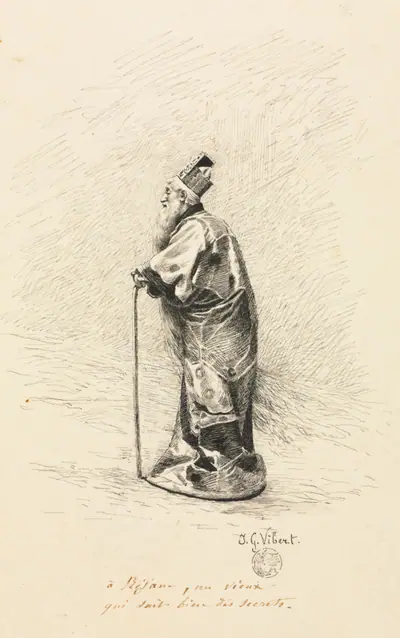 Study for the Magician in "Conte de Fée" (Story of a Fairy)