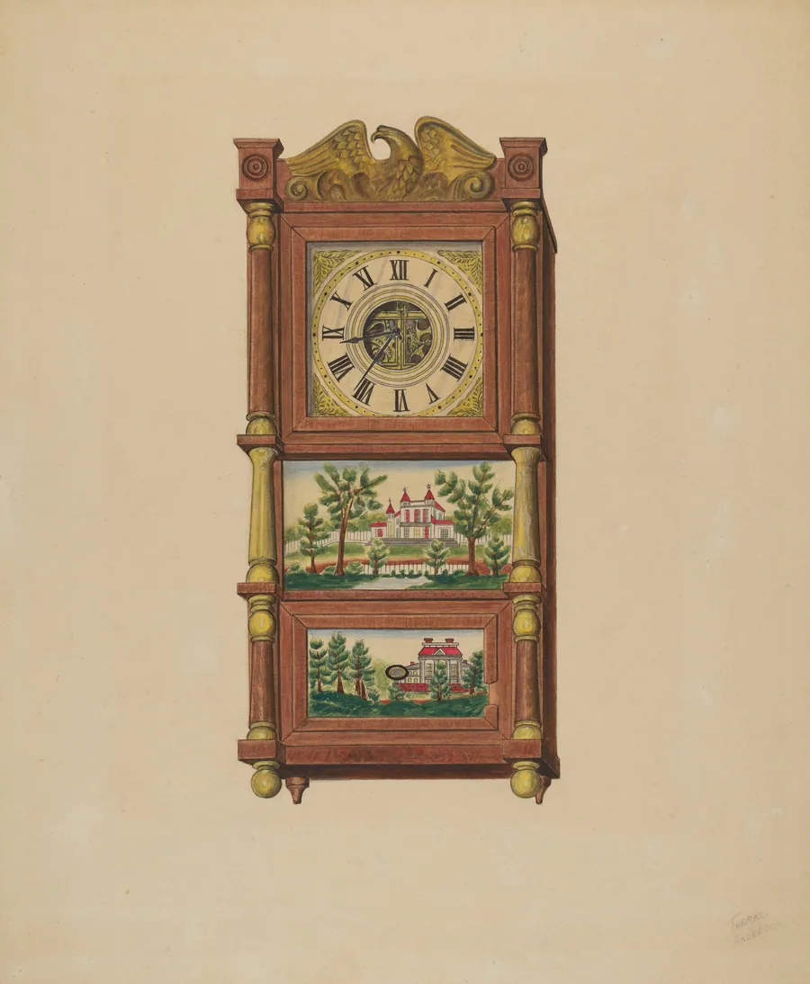Shelf Clock by Therkel Anderson