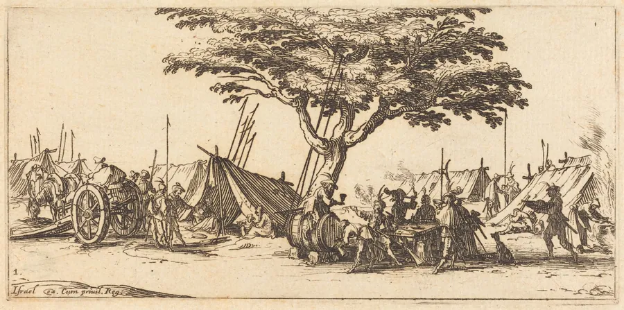 The Camp by Jacques Callot