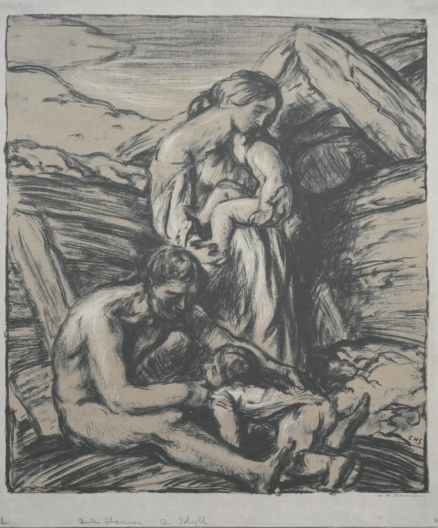 An Idyll by Charles Hasslewood Shannon