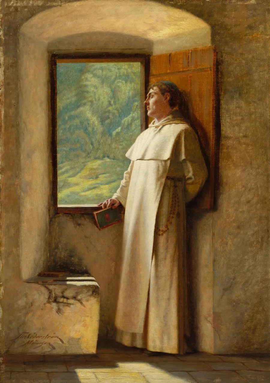 The Sunlight by Ture Nikolaus Cederström