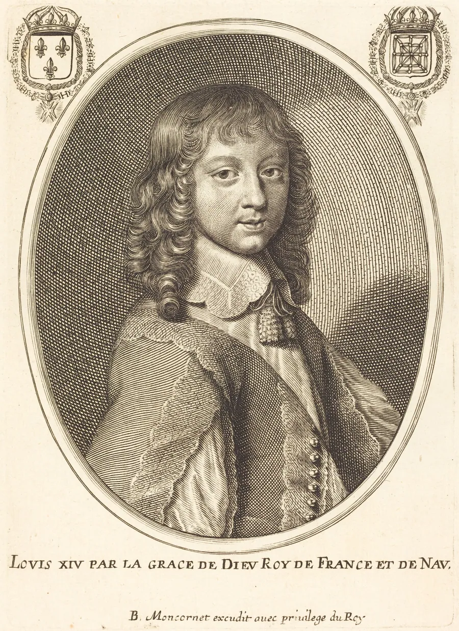 Louis XIV by Balthasar Moncornet