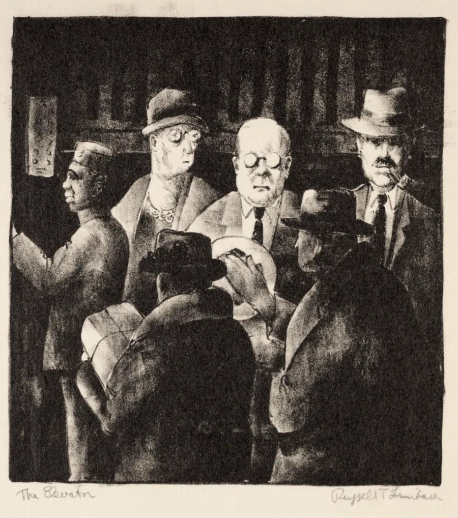 The Elevator by Russell T. Limbach