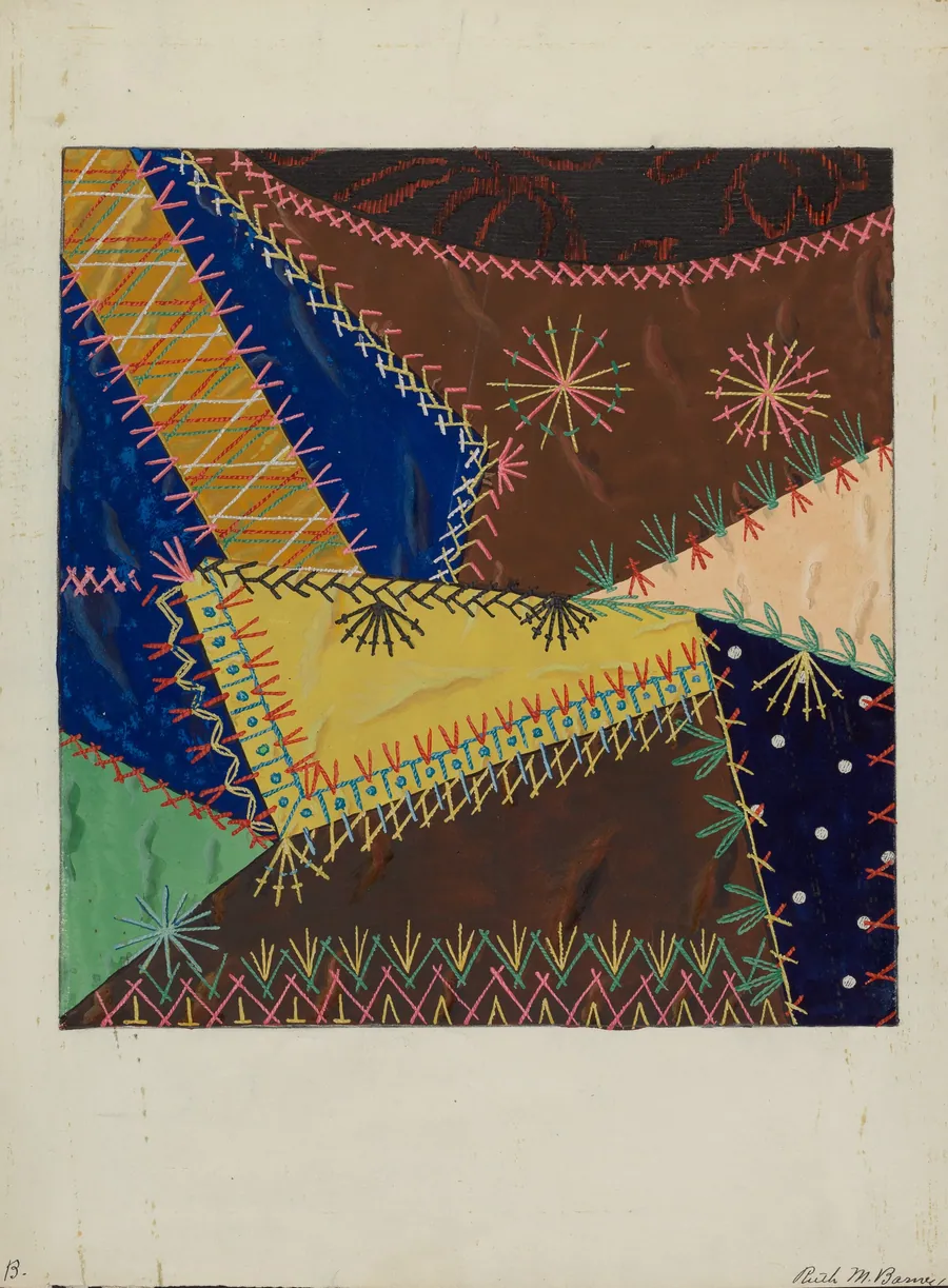 Crazy Quilt by Ruth M. Barnes