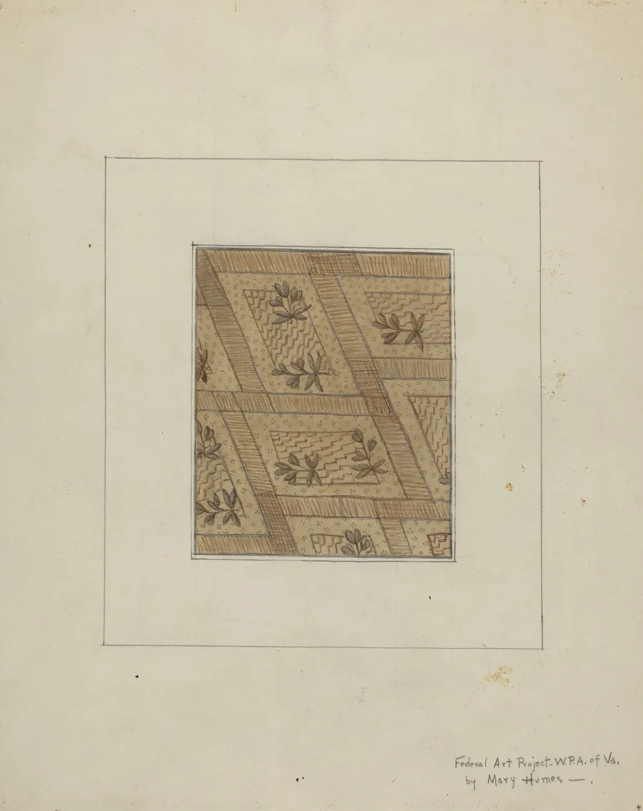 Material from Dress by Mary E. Humes