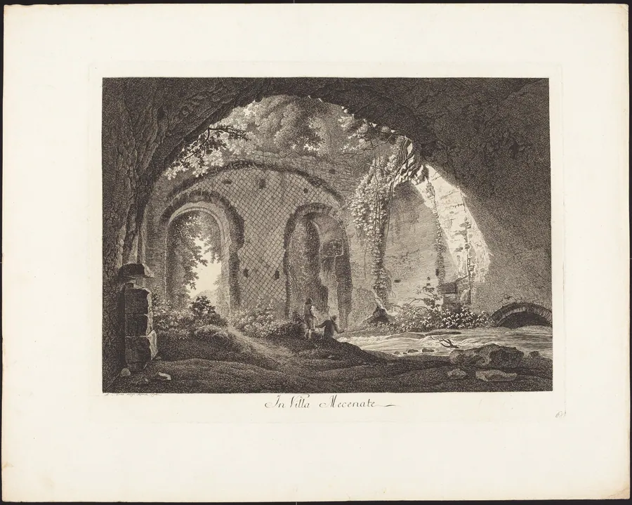 In Villa Mecenate by Albert Christoph Dies